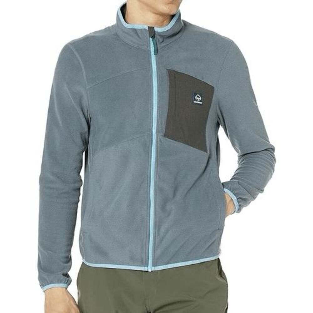 Wolverine Outdoors Men's Wilderness Full Zip Fleece Grey Size S